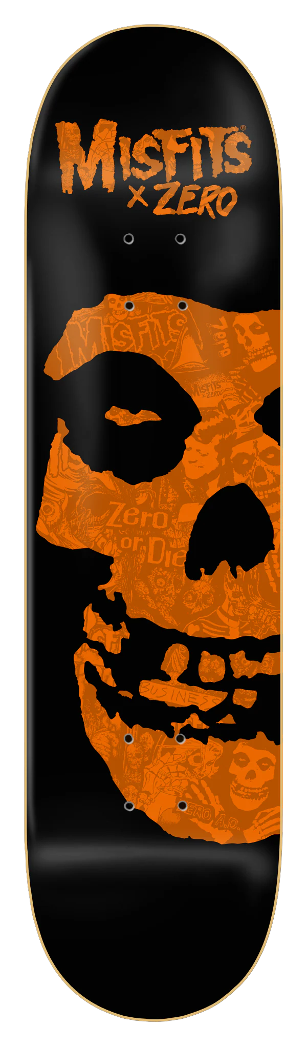 ZERO - Misfits Collage Neon Orange - 8.5