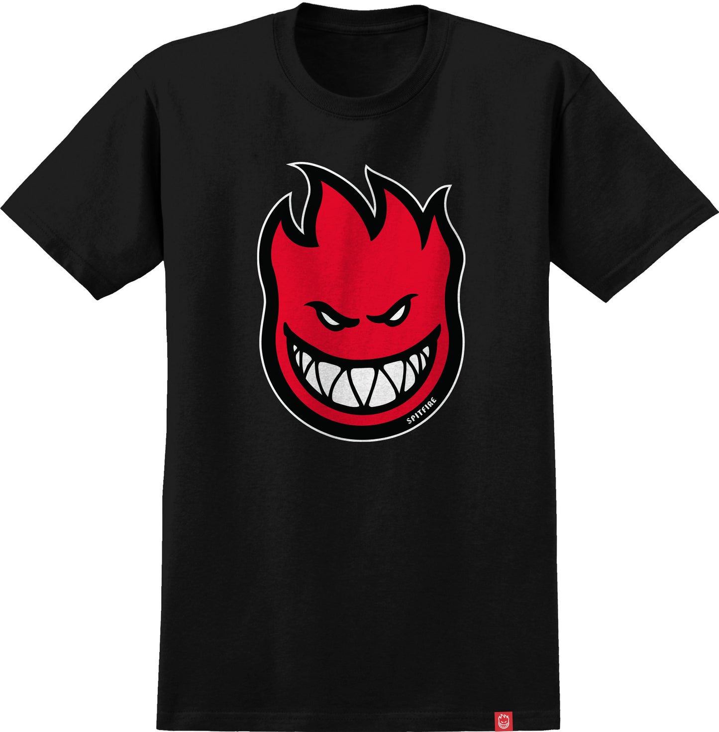 SPITFIRE - Bighead Fill Tee Black/Red