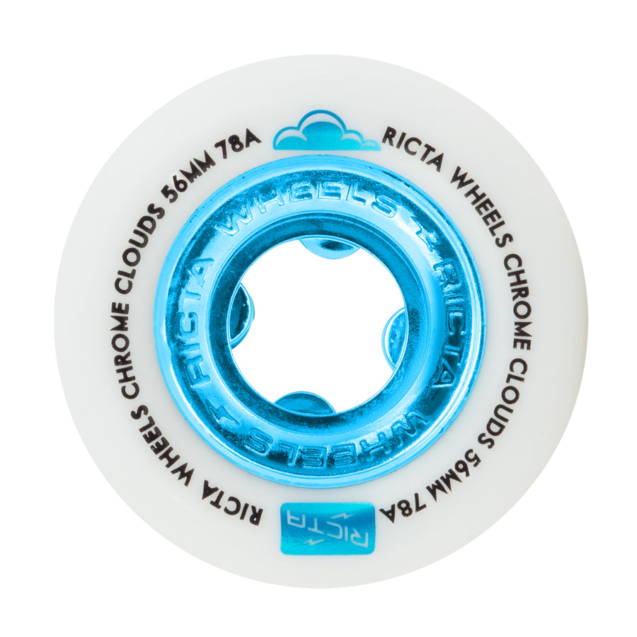 RICTA - 56mm Chrome Clouds Blue 78a