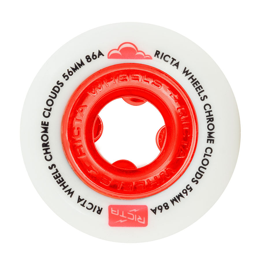 RICTA - 56mm Chrome Clouds Red 86a