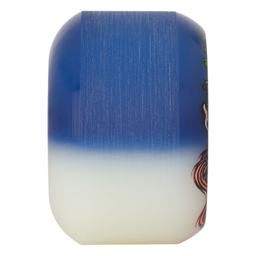 SLIME BALLS - 53mm Hairballs 50-50 White Blue 95a