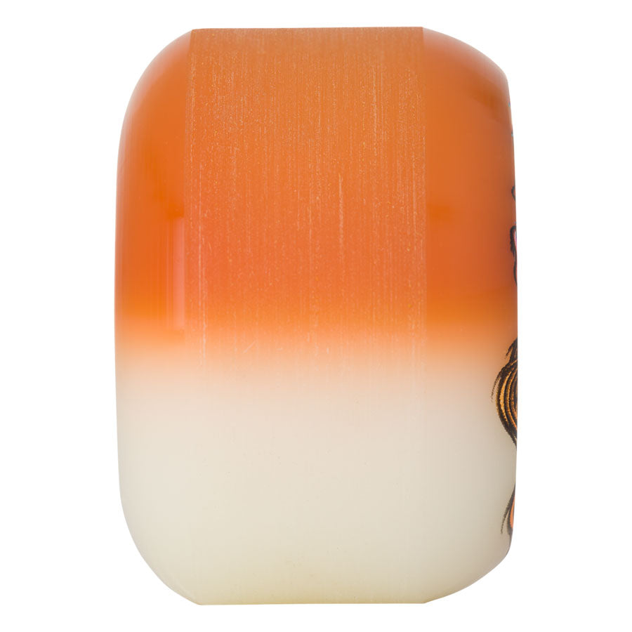 SLIME BALLS - 56mm Hairballs 50-50 White Orange 95a