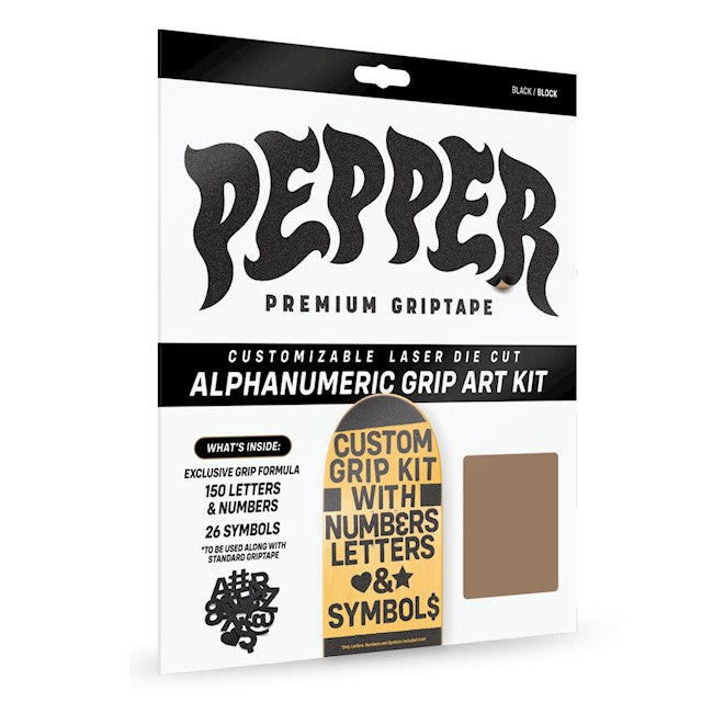 PEPPER - Alphanumeric Custom Grip Kit