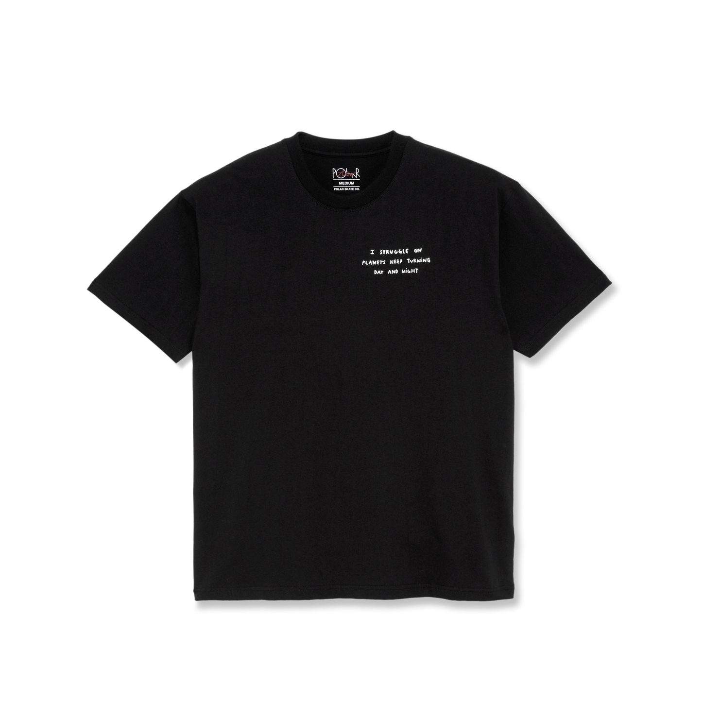 POLAR SKATE CO. - Struggle Tee Black