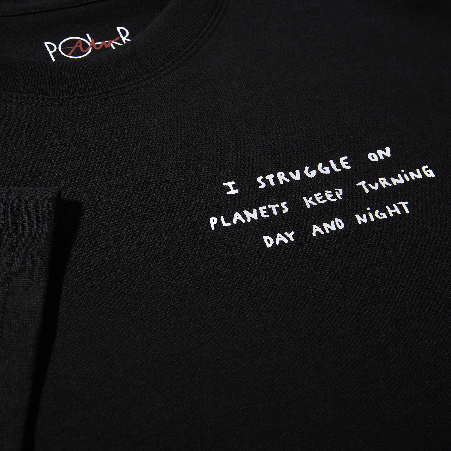 POLAR SKATE CO. - Struggle Tee Black