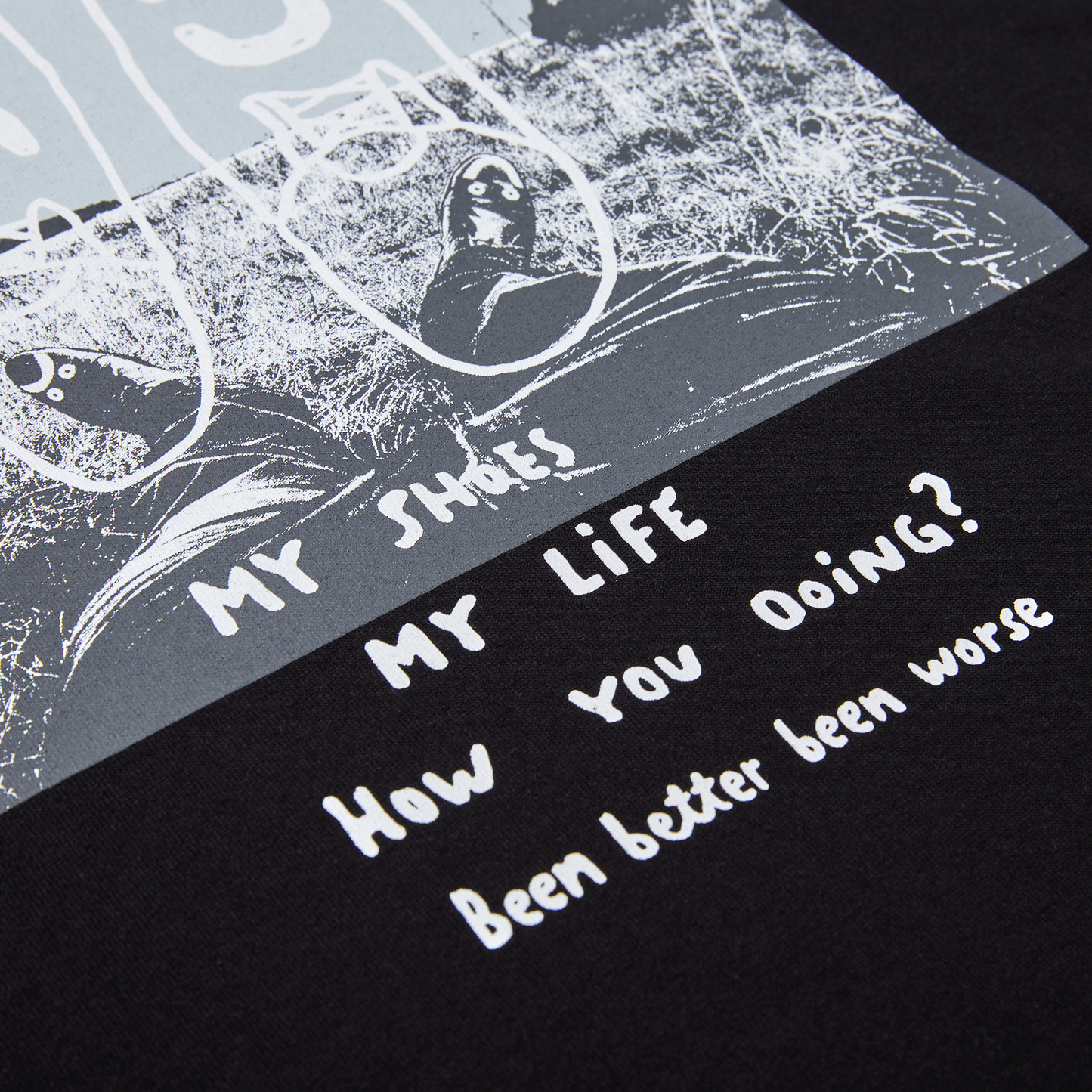 POLAR SKATE CO. - Struggle Tee Black