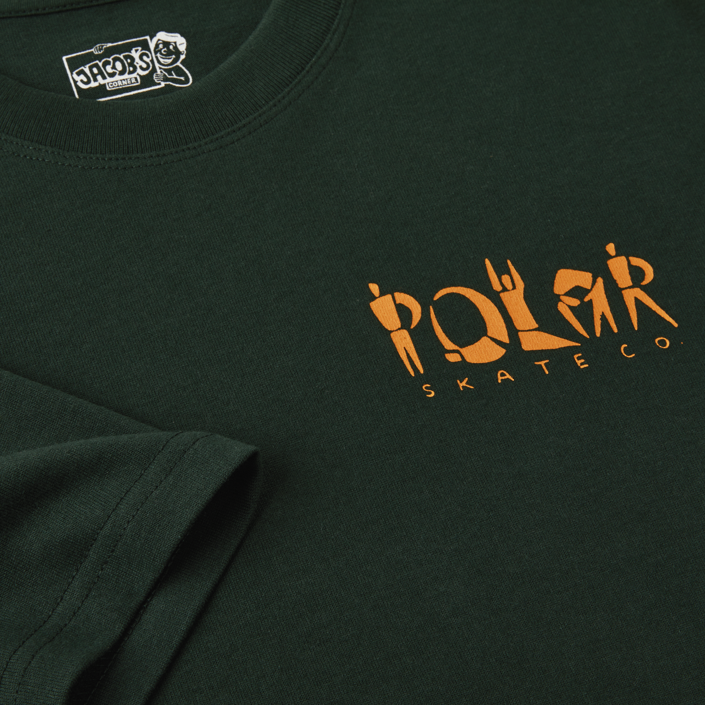 POLAR SKATE CO. - Group Logo Tee Dark Green