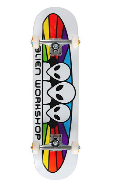 ALIEN WORKSHOP - Spectrum White Complete - 7.75