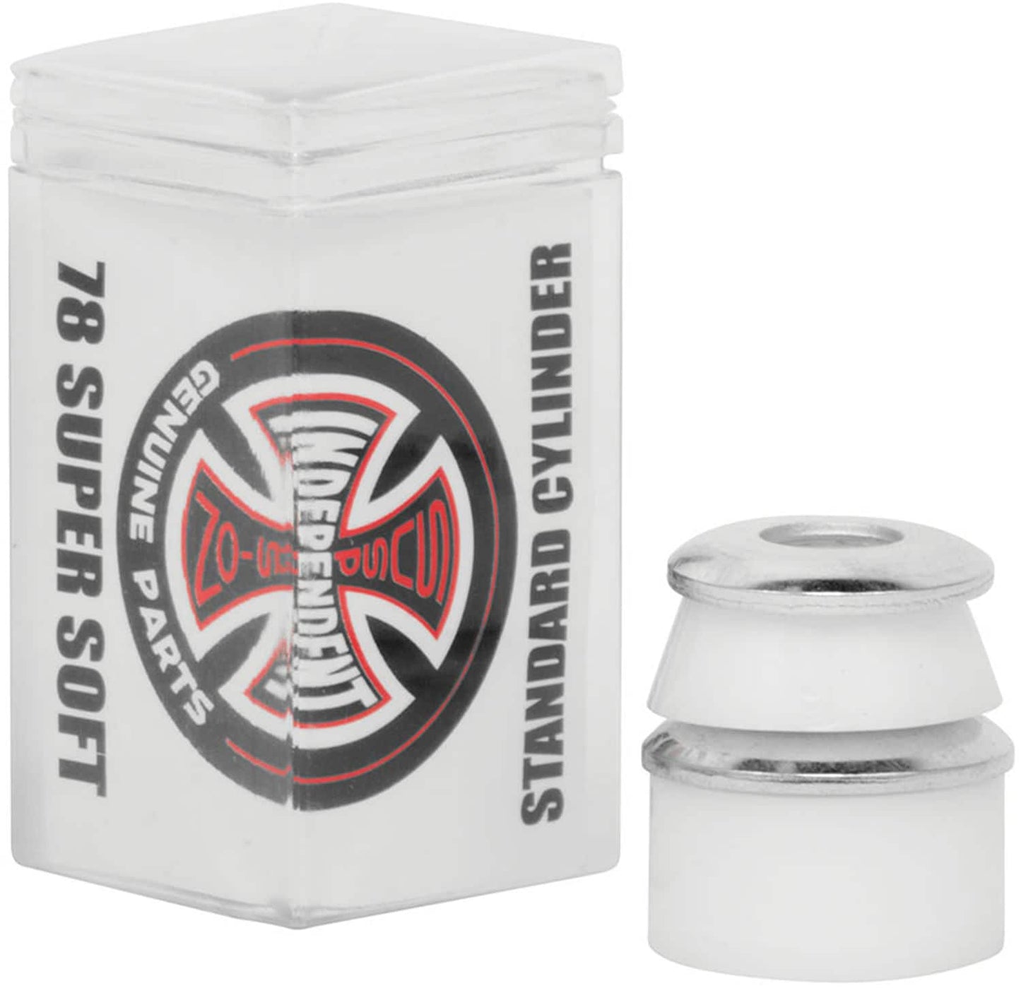 INDEPENDENT - Cylinder Cushions White 78a