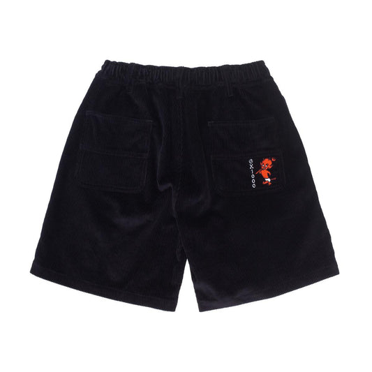 GX1000 - Eband Corduroy Shorts Black