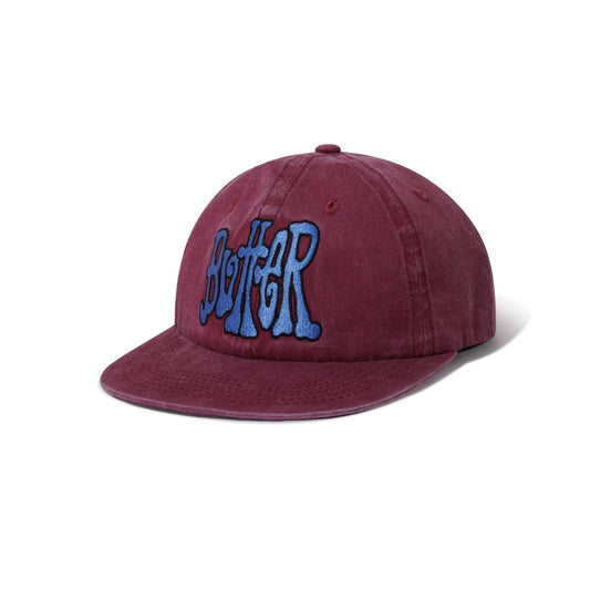 BUTTER GOODS - Tour 6 Panel Cap Washed Brick