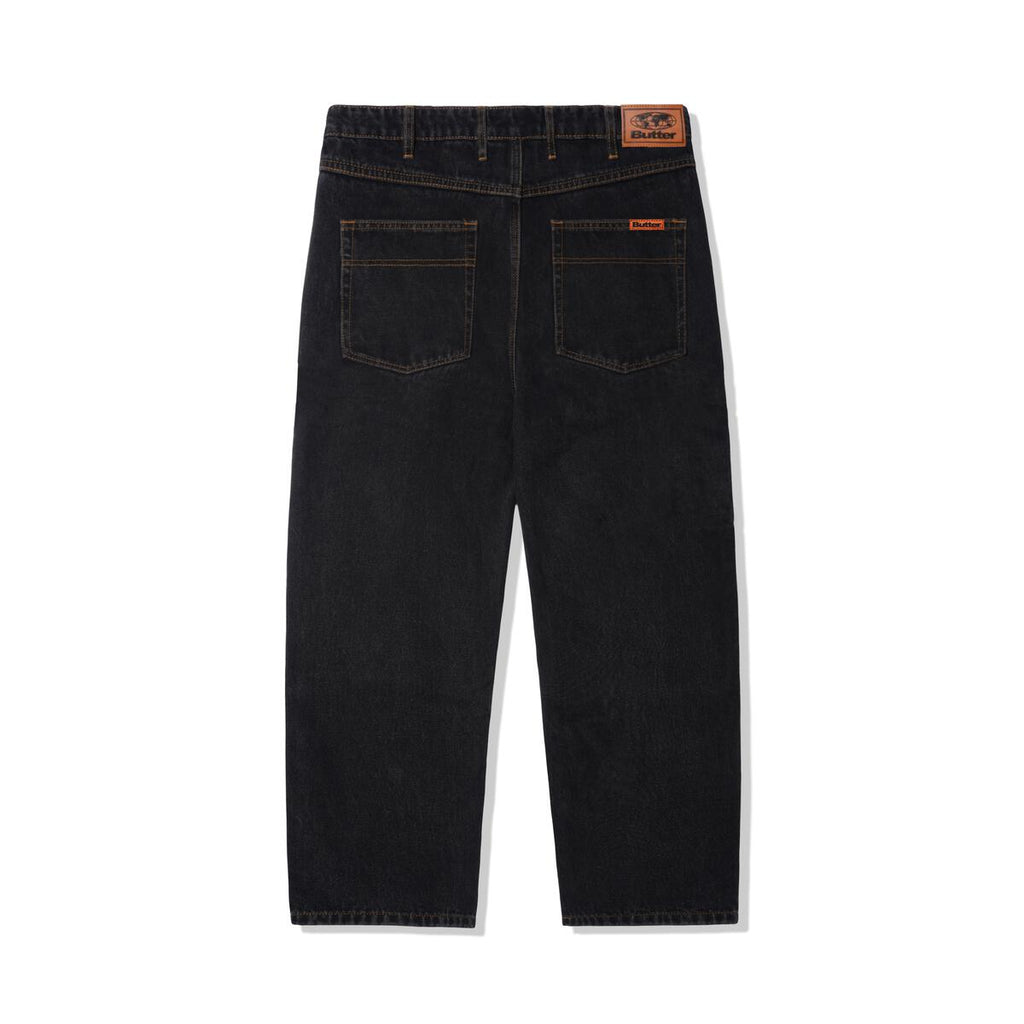 BUTTER GOODS - Relaxed Denim Washed Black