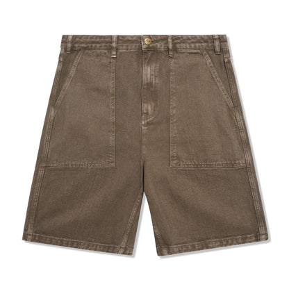 BUTTER GOODS - Patch Pocket Denim Shorts Sandalwood