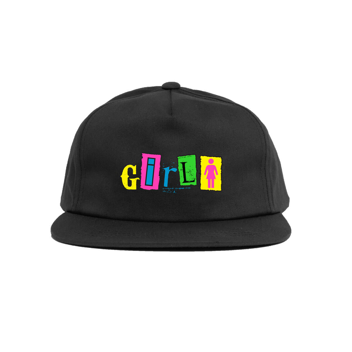 GIRL - Out To Lunch 5-Panel Hat Black