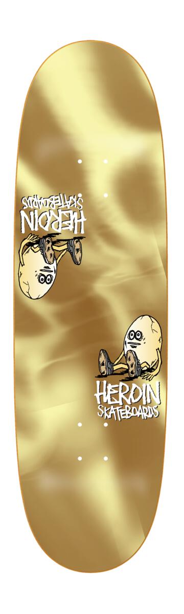 HEROIN - Symmetrical Egg Gold - 9.25