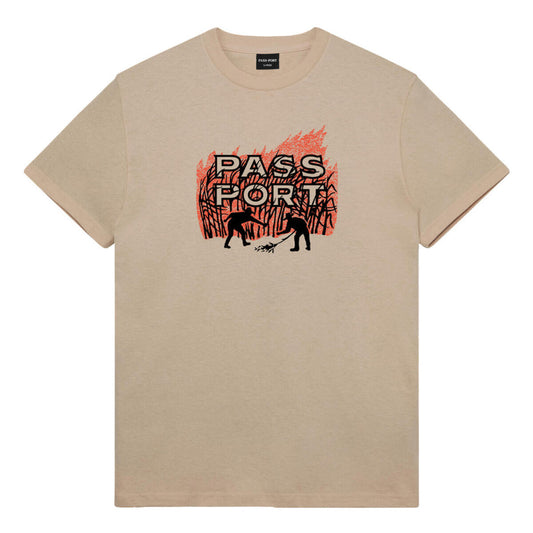 PASS~PORT - Brush Fire Tee Sand