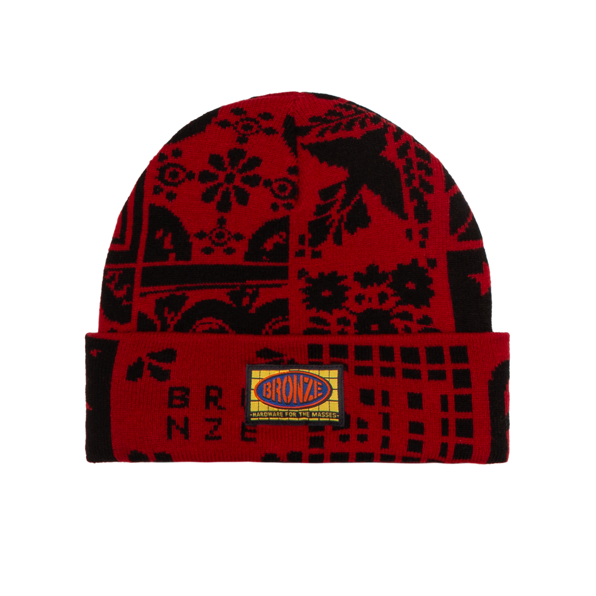 BRONZE56K - Azulejo Beanie Red