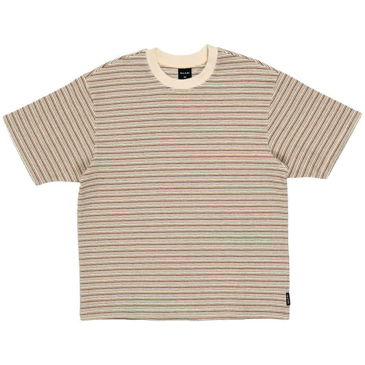 QUASI - Sync Stripe Tee Cream