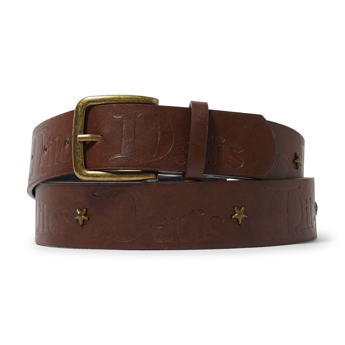 BUTTER GOODS - Miles Davis Studded Belt Brown