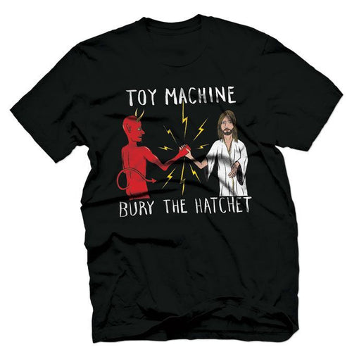 TOY MACHINE - Bury The Hatchet Tee Black
