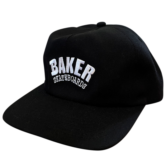 BAKER - Brand Logo Snapback Black