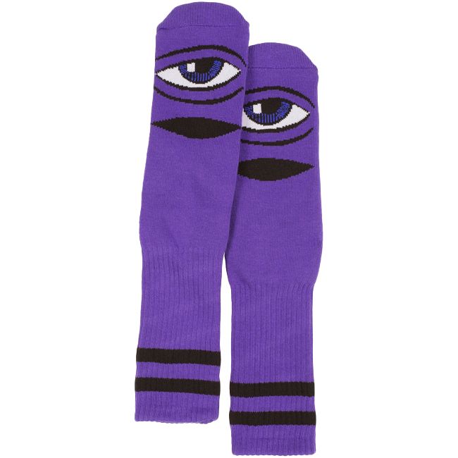 TOY MACHINE - Sect Eye Socks Purple