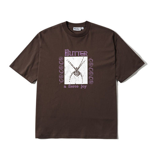 BUTTER GOODS - Fierce Joy Tee Chocolate