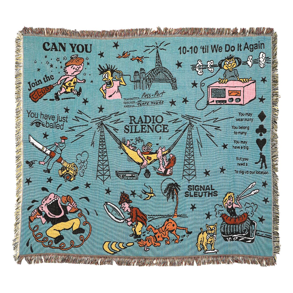 PASS~PORT - Eyeball Throw Rug