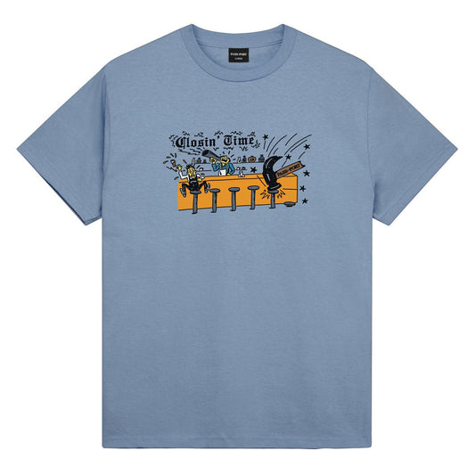 PASS~PORT - Closin' Time Tee Washed Out Blue