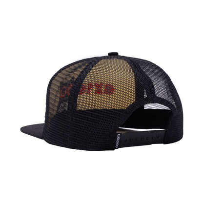 GX1000 - Owl Trucker Hat Black