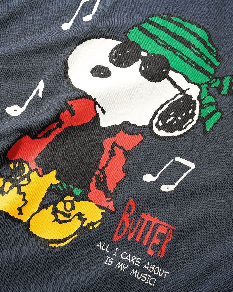 BUTTER GOODS - Music Tee Slate