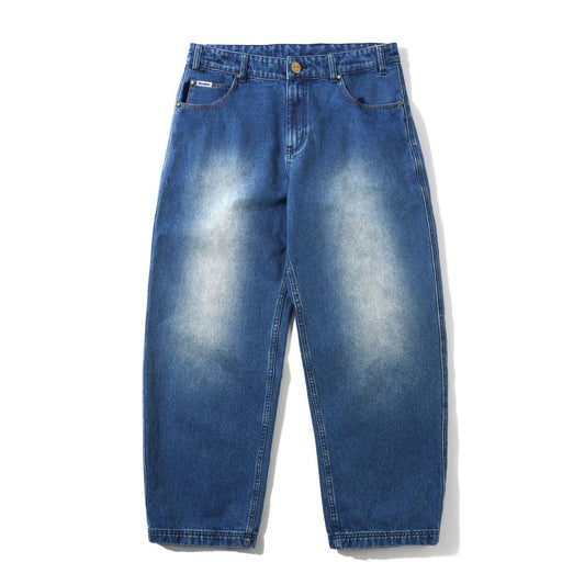BUTTER GOODS - Spike Denim Jeans Distressed Indigo