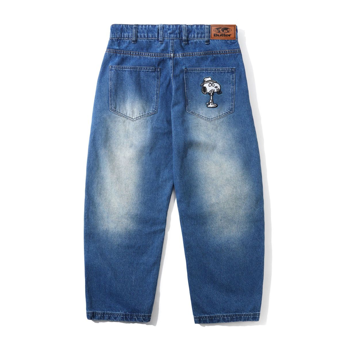 BUTTER GOODS - Spike Denim Jeans Distressed Indigo