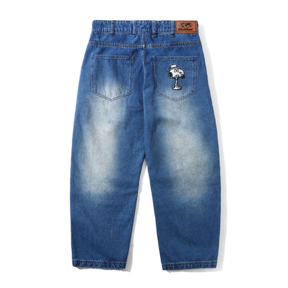 BUTTER GOODS - Spike Denim Jeans Distressed Indigo