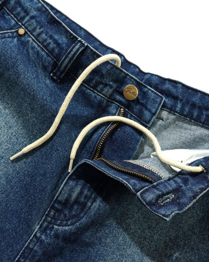 BUTTER GOODS - Spike Denim Jeans Distressed Indigo