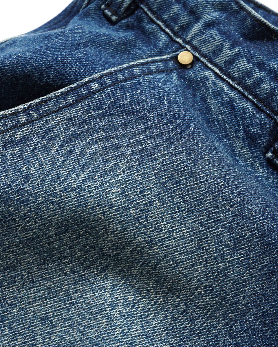 BUTTER GOODS - Spike Denim Jeans Distressed Indigo