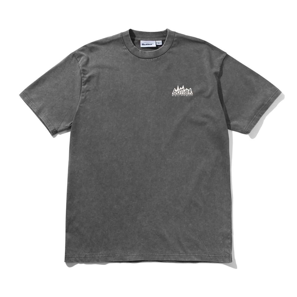 BUTTER GOODS - Mountain Equipment Tee Washed Black