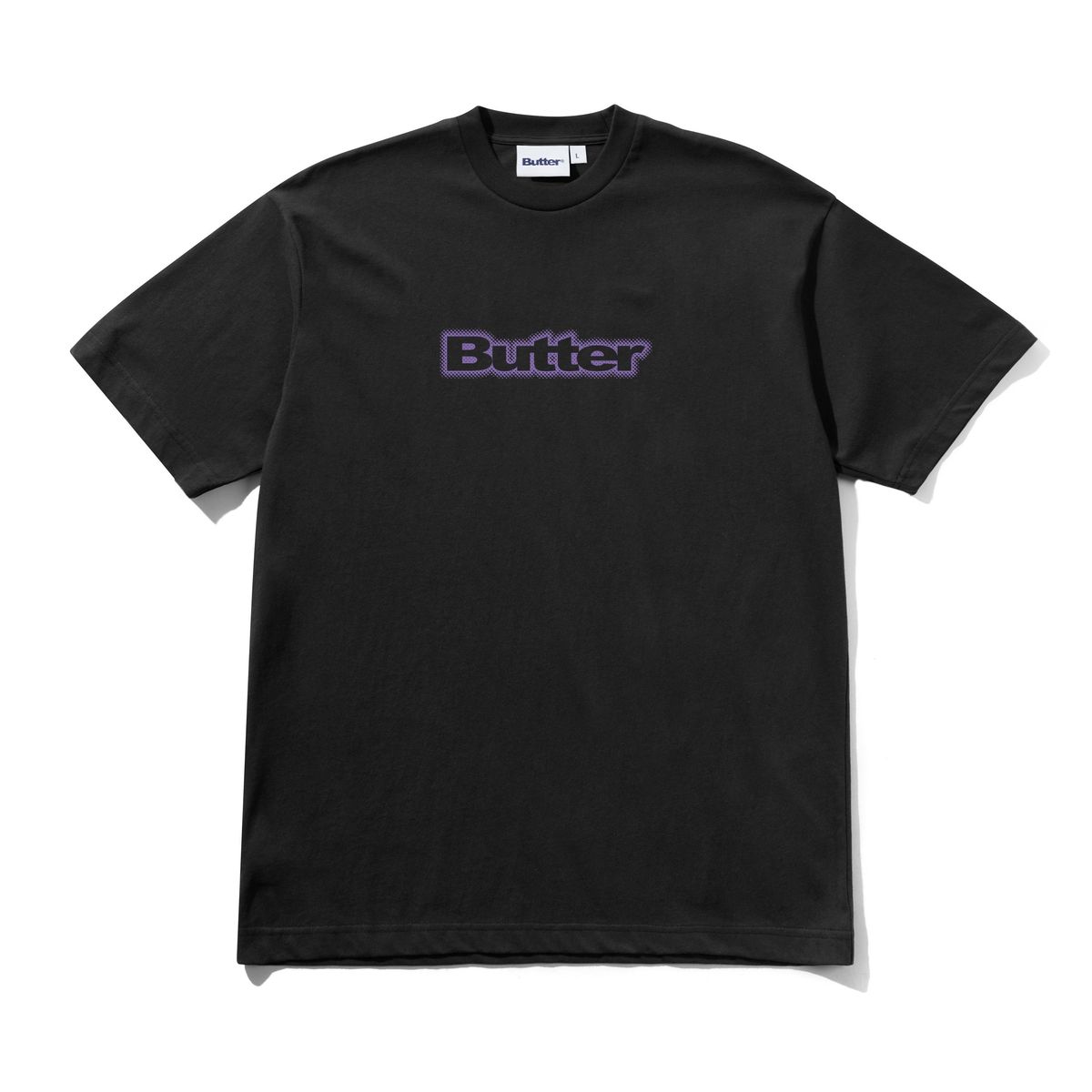 BUTTER GOODS - Radiant Logo Tee Black