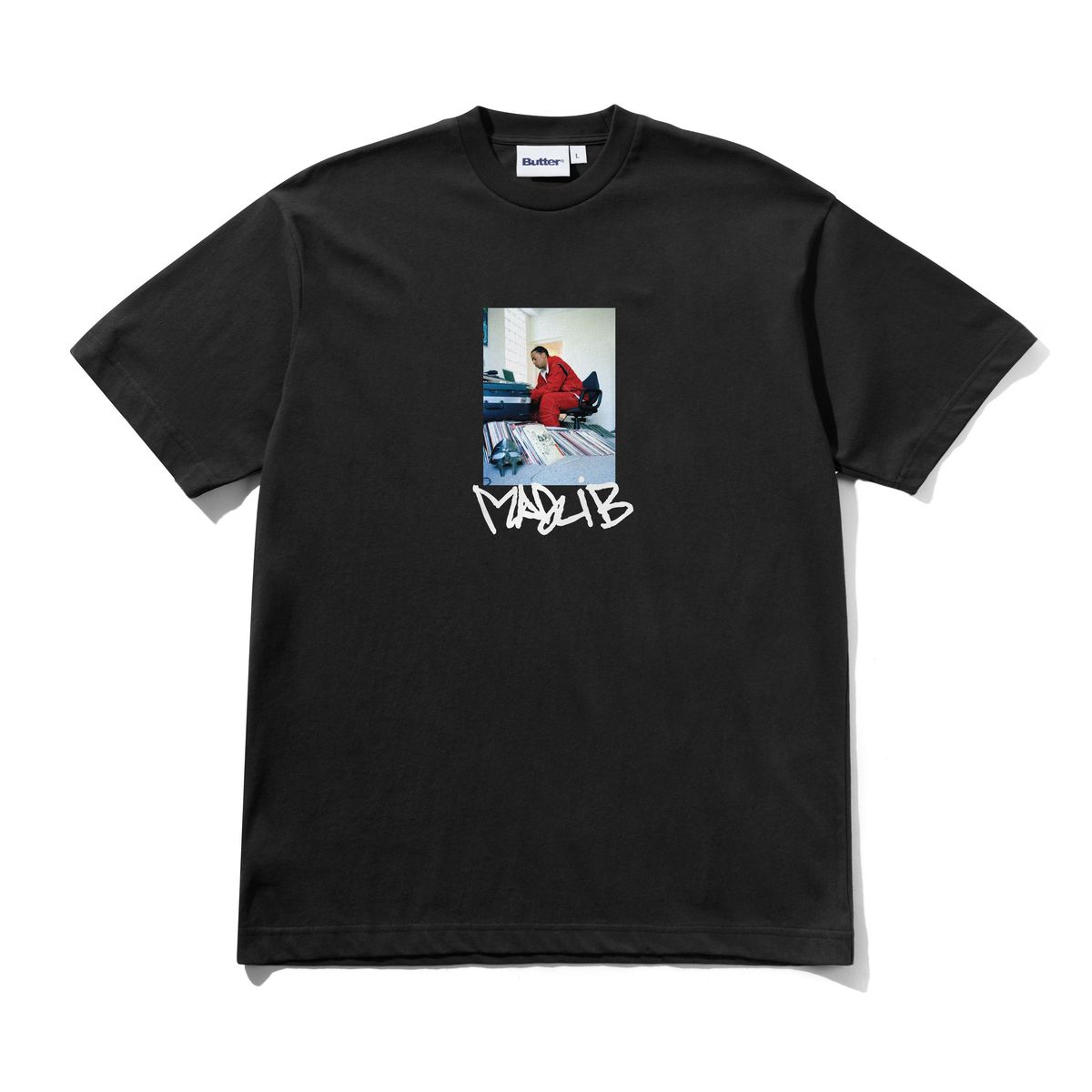 BUTTER GOODS - Madlibs Bob Shelter Tee Black