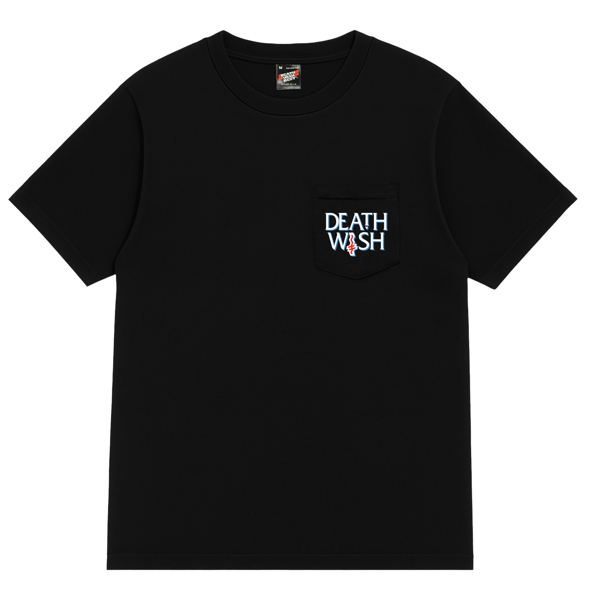 DEATHWISH - Crooked Pocket Tee Black