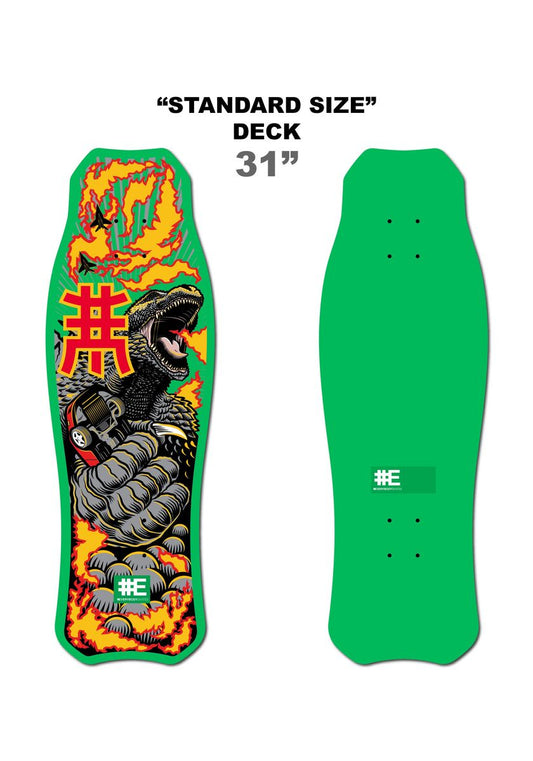 EVERYBODY SKATES - T-REX Standard Size - 10.0