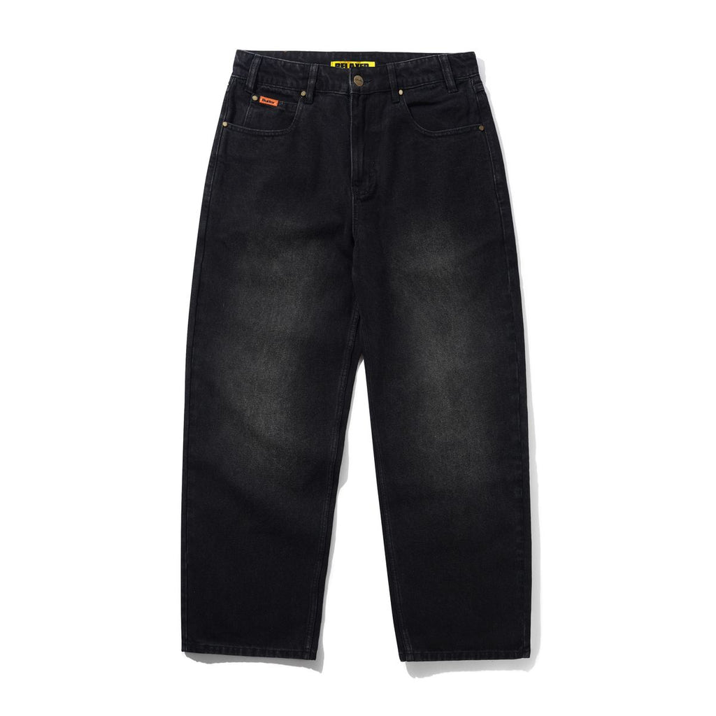 BUTTER GOODS - Relaxed Denim Jeans Flat Black