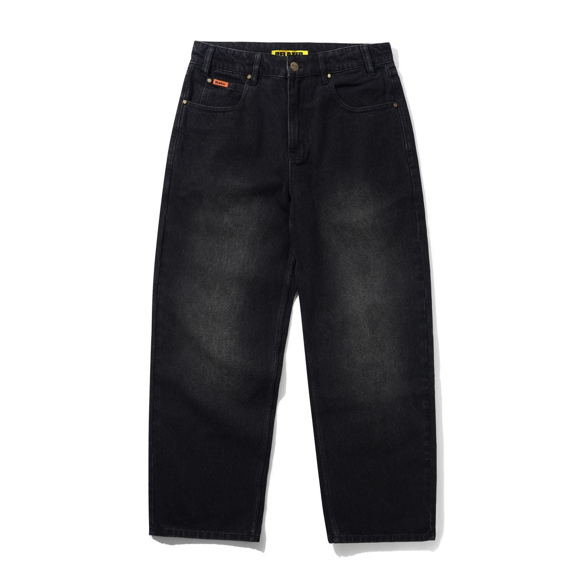 BUTTER GOODS - Relaxed Denim Jeans Flat Black