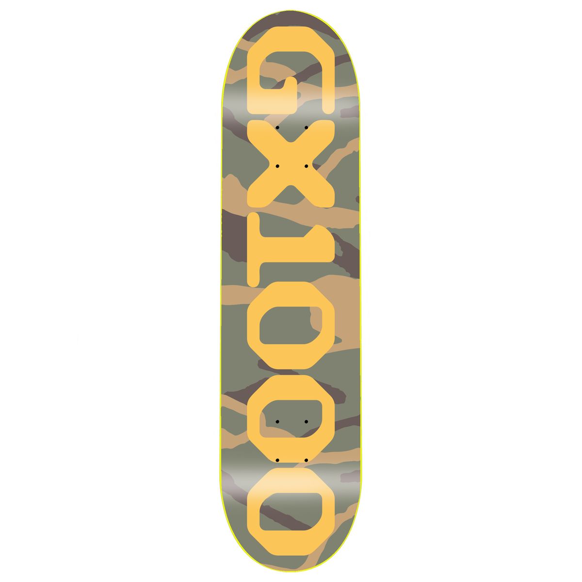 スケートボード GX1000 OG RAIN CAMO - 8 GX1000 - OG Logo Camo Yellow - 8.5 – Deli Skate Supply