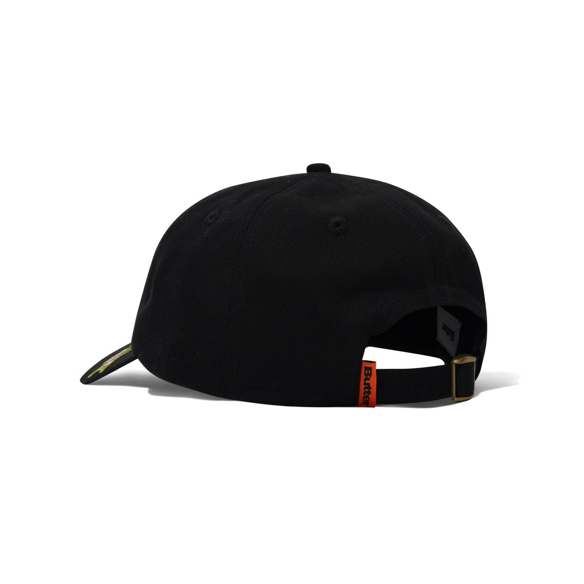 BUTTER GOODS - Stars 6 Panel Cap Black
