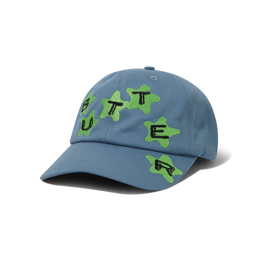 BUTTER GOODS - Stars 6 Panel Cap Pacific