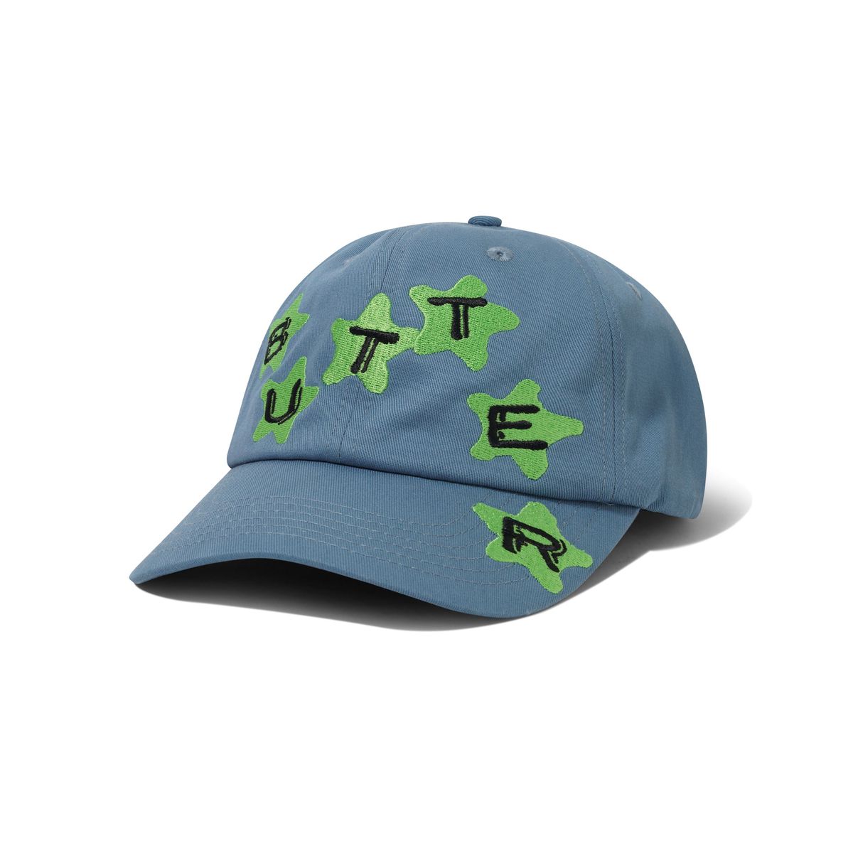 BUTTER GOODS - Stars 6 Panel Cap Pacific