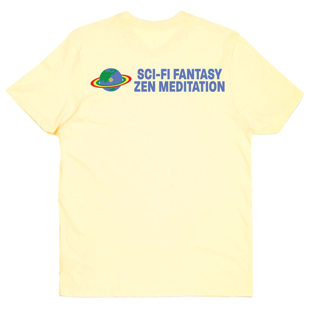 SCI-FI FANTASY - Zen Meditation Tee Soft Yellow