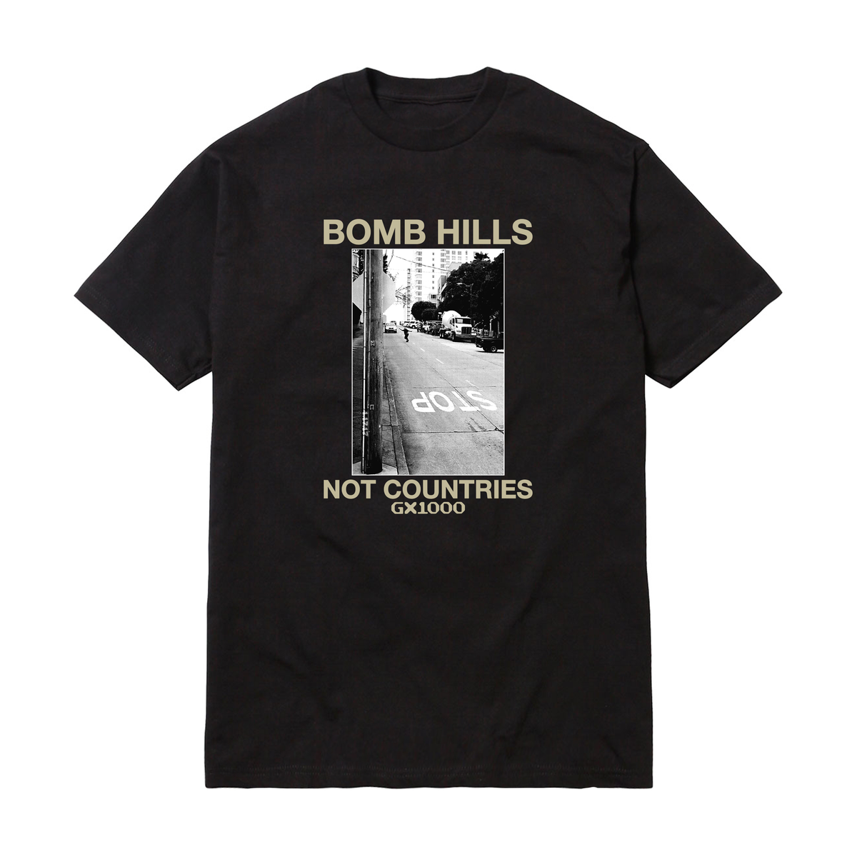 GX1000 - Bomb Hills Tee Black/Tan