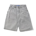 BUTTER GOODS - Solar Fade Denim Shorts Grey Wash